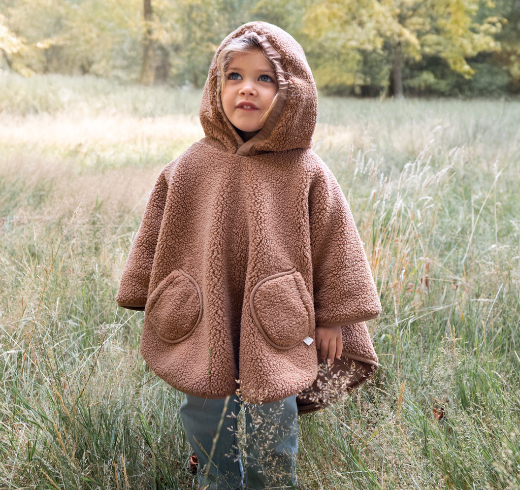 Bemini - Poncho de Voyage 9-36m Muffin Teddy + Pady Jersey
