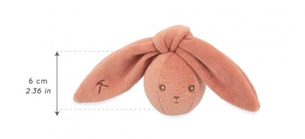 Kaloo - Balle hochet lapin vert