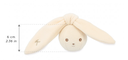 Kaloo - Balle hochet lapin vert