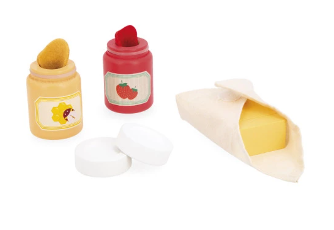 Janod - Grille Pain et accessoires Mamie Soleil