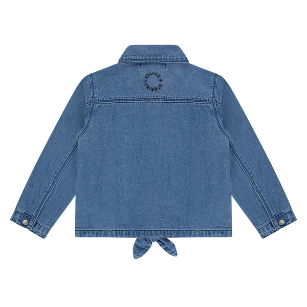 STAINS &amp; STORIES - Sweatshirt beige à motifs - Fille