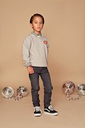 STAINS &amp; STORIES - Sweatshirt Gris et Vert - Garçon