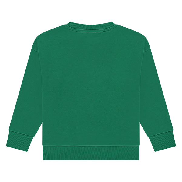 STAINS &amp; STORIES - Sweatshirt Gris et Vert - Garçon