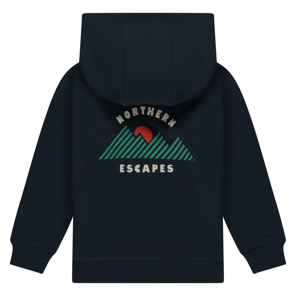 STAINS &amp; STORIES - Sweatshirt Gris et Vert - Garçon