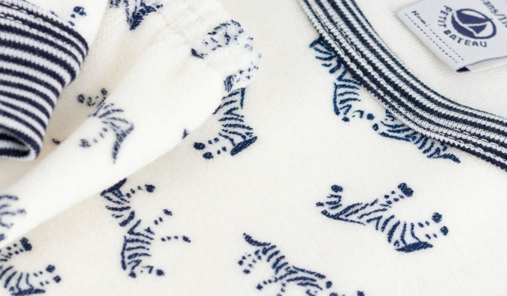 Petit Bateau - Pyjama 2 pièces - Zèbres