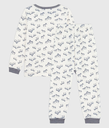 Petit bateau - Pyjama en molleton 2 pièces - Imprimés pingouins