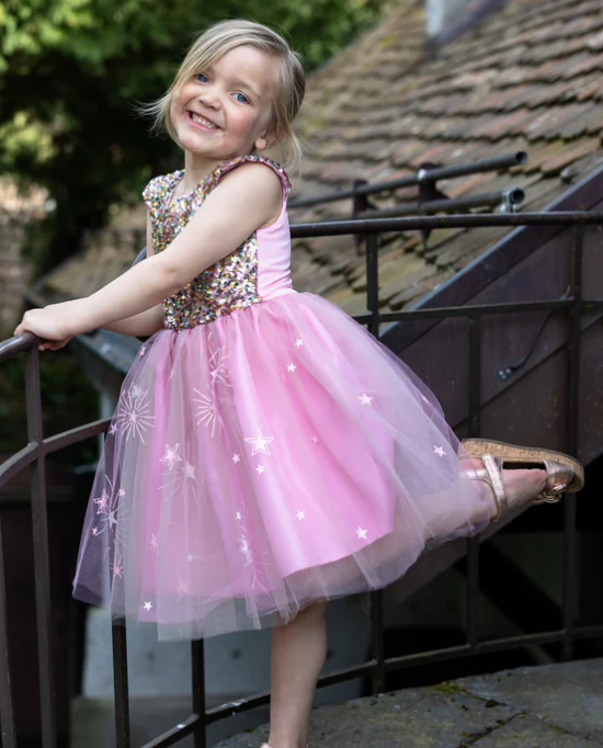 Great pretenders - robe à sequins - 3/4 ans