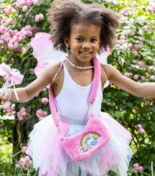 Great pretenders - petit sac rainbow rose