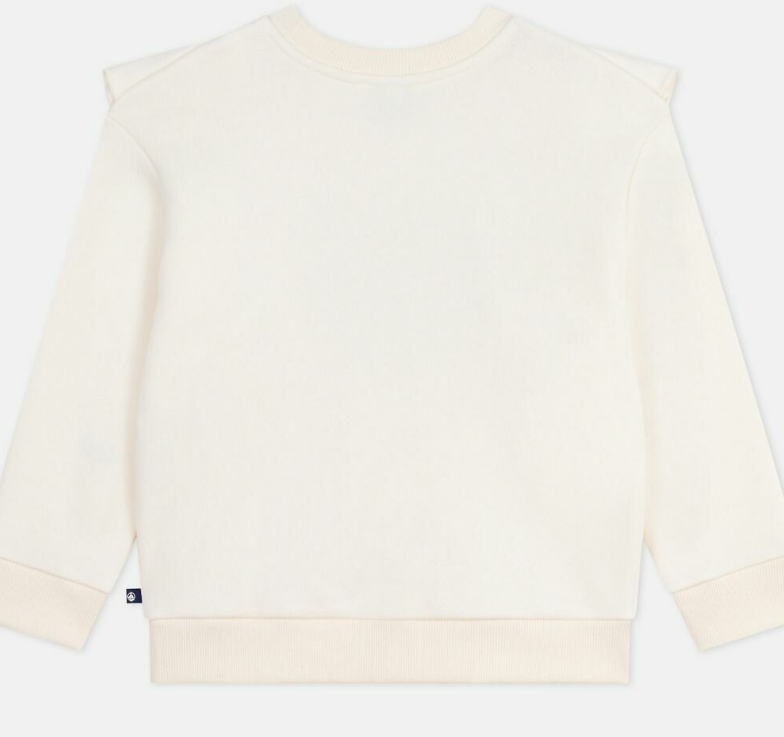 Petit bateau - Pull col rond en coton - Beige