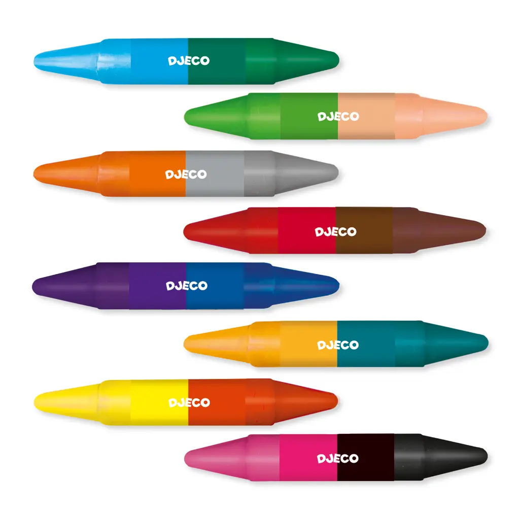 djeco 8 crayons double coté 3.webp