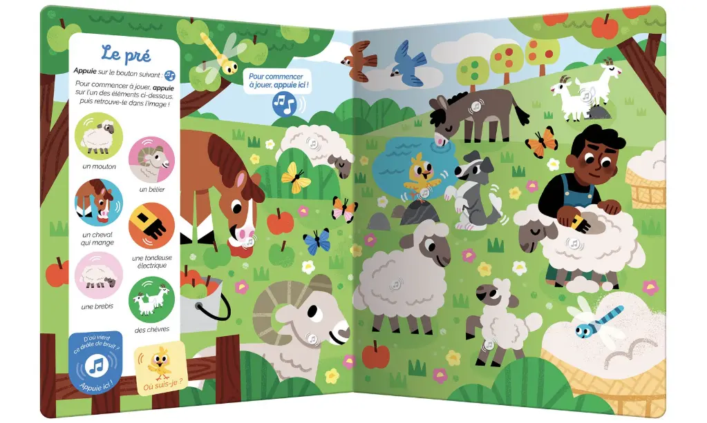 CHERCHE ET TROUVE DES TOUT-PETITS SONORE - LA FERME 3.webp