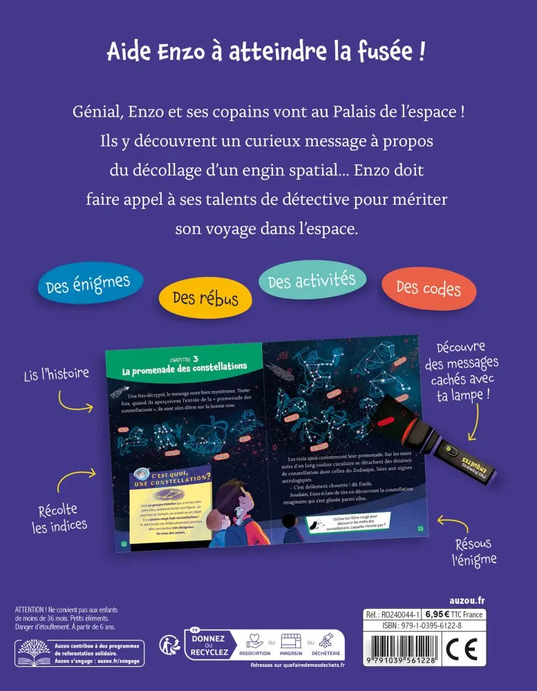 Auzou - Mon roman énigme - Mes premières enquêtes - Dans l'espace 4.webp