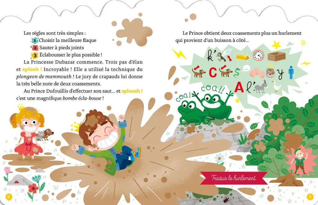 Auzou - Mon roman énigme - Le Royaume Dubaza - Mousse aux abris ! 4.webp