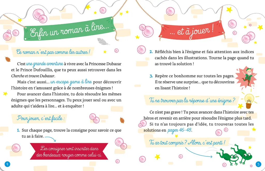 Auzou - Mon roman énigme - Le Royaume Dubaza - Mousse aux abris ! 2.webp