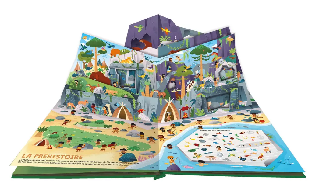 Auzou - Cherche et trouve 3D - Dans le temps 3.webp