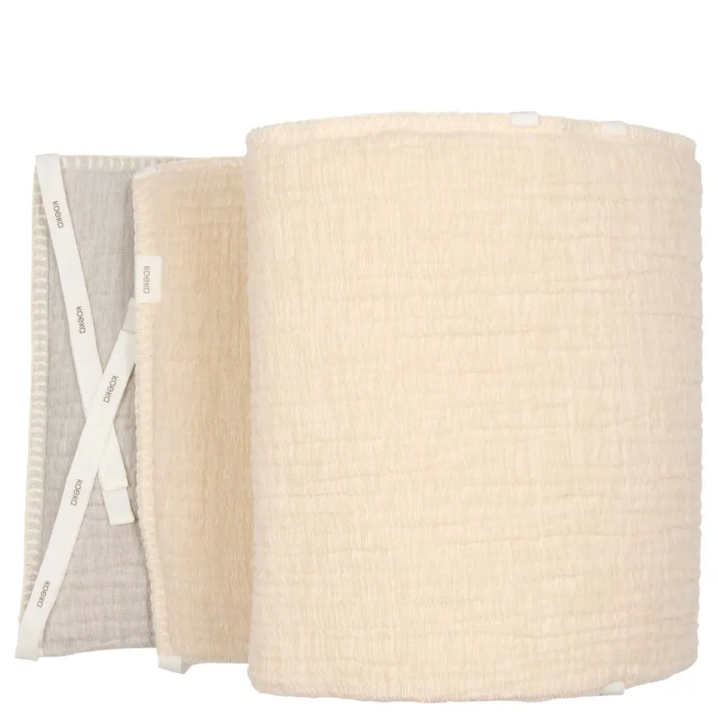 Koeka Tour de parc Tour de lit Rivoli stone warm white 2.webp