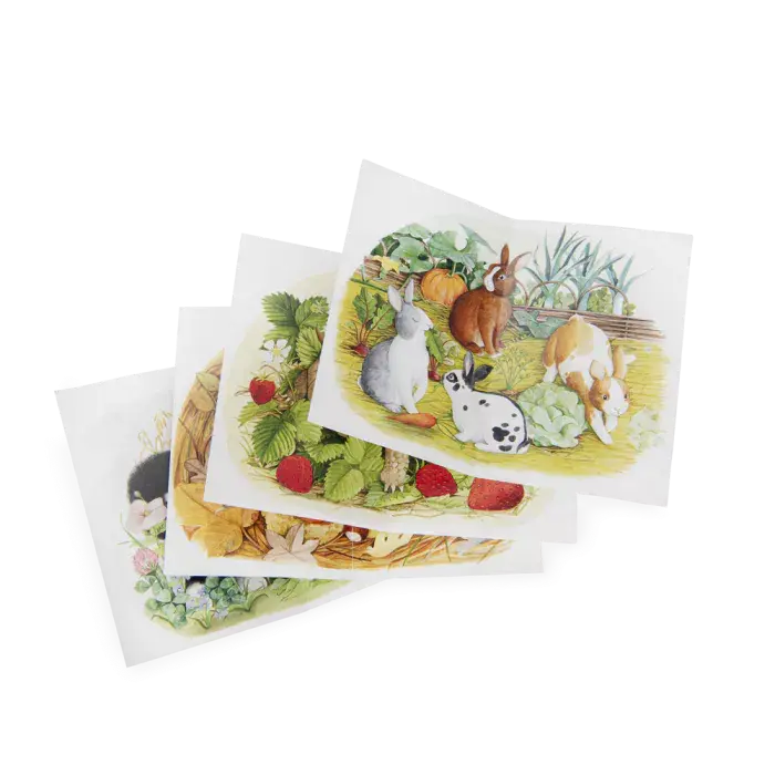 4_mini_puzzles_des_animaux_4x12_pieces_Le_Jardin_du_Moulin_Moulin_Roty_1.webp