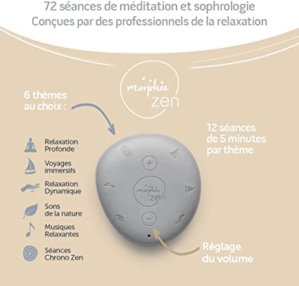 Morphée Zen - Galet de Méditation pour se Détendre en un Instant