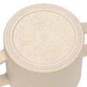 Lassig - Tasse d'apprentissage baleine - Beige / bleu /