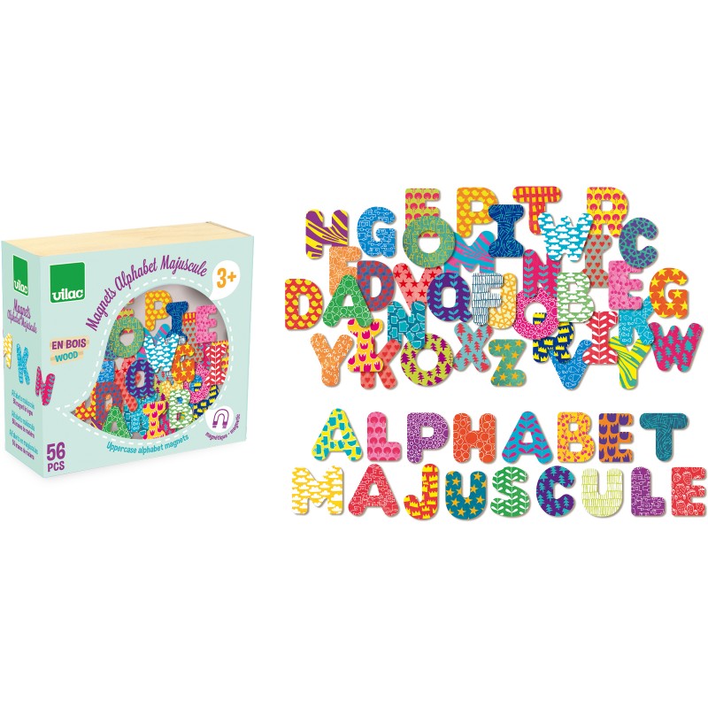 Vilac - Magnets alphabet majuscule