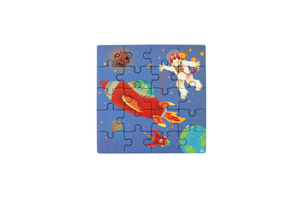 Scratch - Pack de 2 puzzles magnétiques - Thème sirène