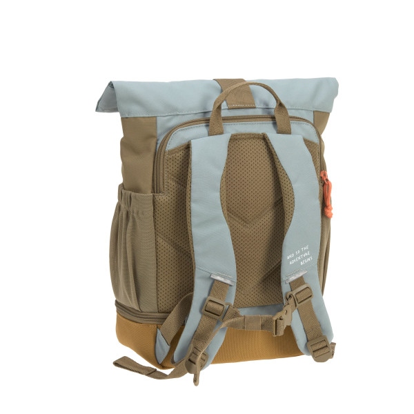 Lassig - Sac à dos enfant Rolltop - Nature / olive