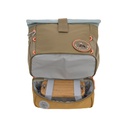 Lassig - Sac à dos enfant Rolltop - Nature / olive