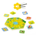 DJECO - Puzzle &amp; Boom Rainbow - 18 mois +