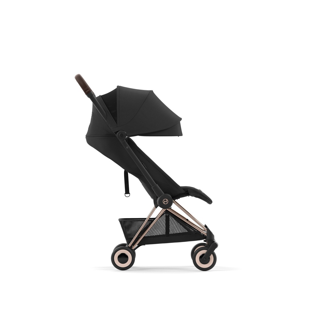 Cybex - Coya noire - Châssis Rose Gold