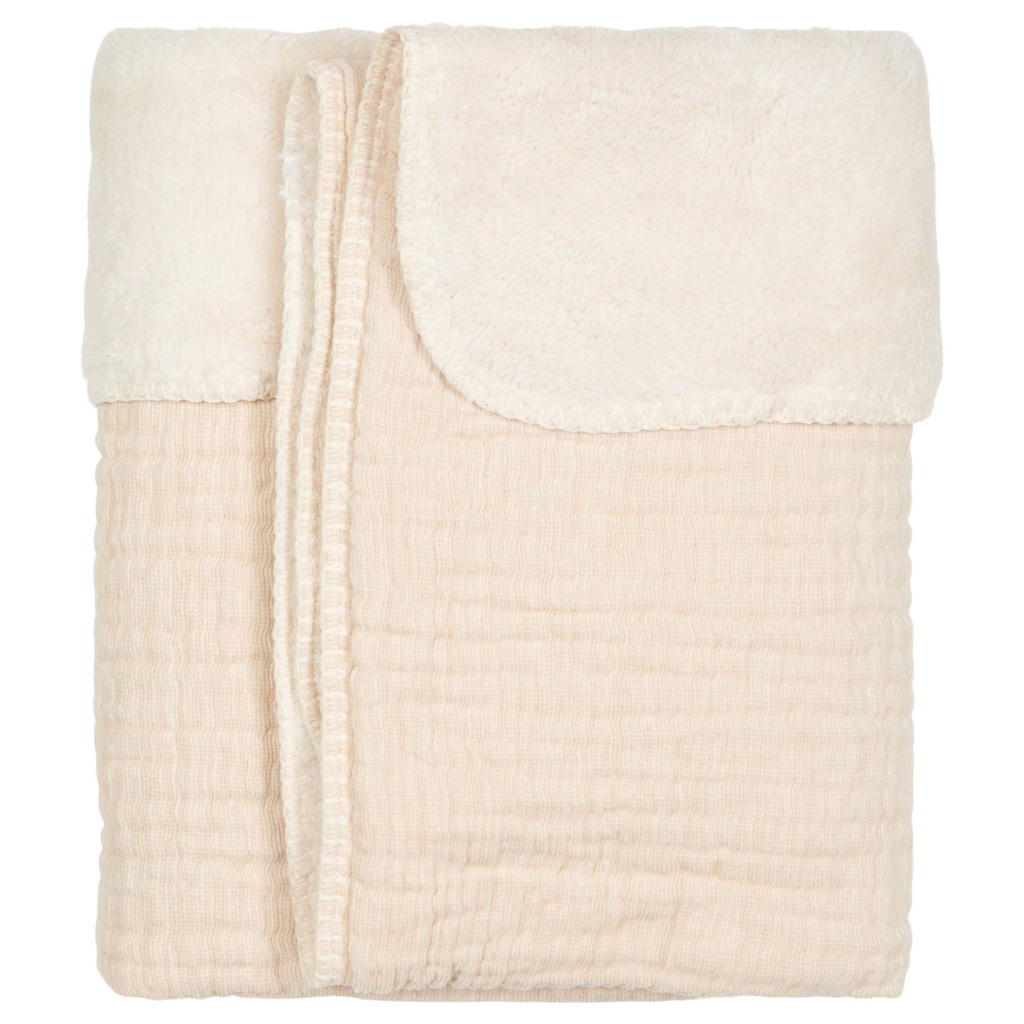 Koeka - Couverture Berceau Teddy Rivoli - Warm White