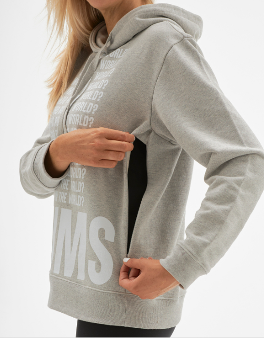 Milk Away - Hoodie 'Who run the world? MUMS'