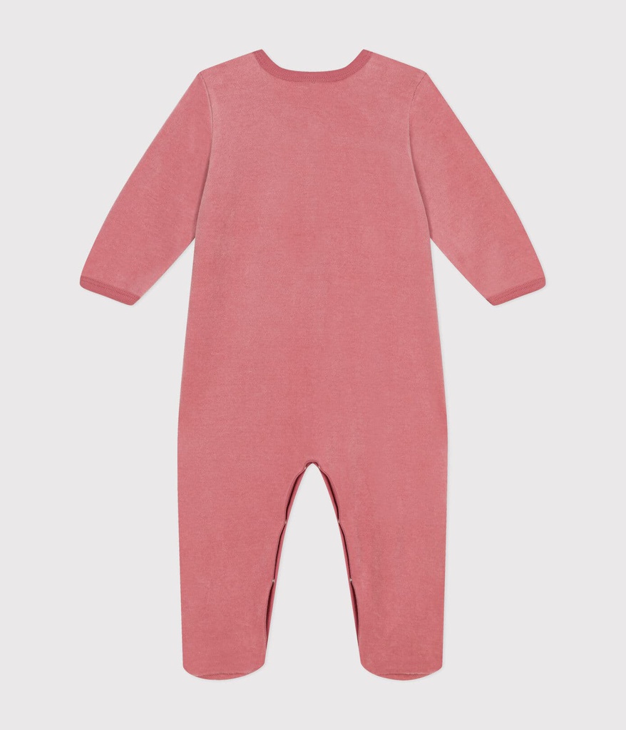 Petit Bateau - Pyjama en velours bébé - Arc-en-ciel