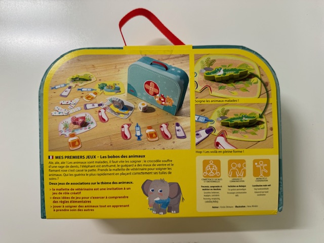 HABA - Mes Premiers Jeux - Les bobos des animaux - 2 ans + (copie)