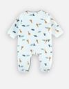 Noukie's - Pyjama dinosaure en velours - Blanc