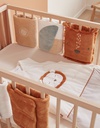Noukie's - 6 protèges barreaux pour lits et parcs bébé, multicolore