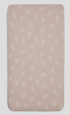 Jollein - Drap-housse Jersey 40/50x80/90cm Twig - Wild Rose