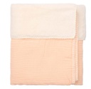 Koeka - Couverture Berceau Teddy Faro - Peach