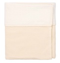 Koeka - Couverture berceau coton polaire Malaga - 75x100 - Warm White