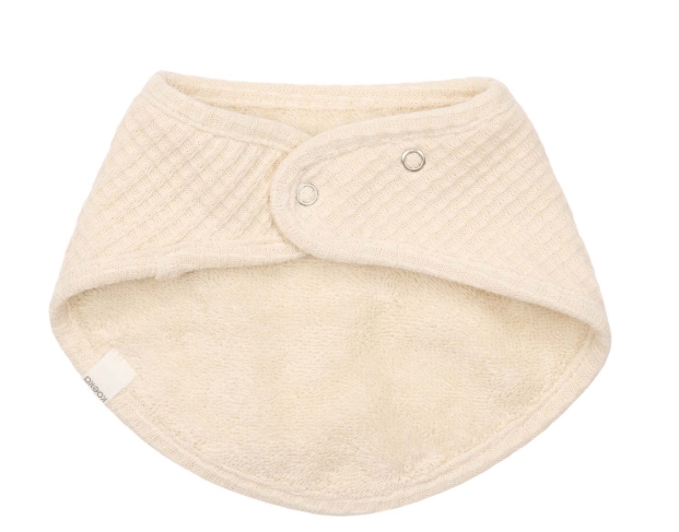 Koeka - Bavoir  Bandana Malaga - Warm White