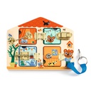 DJECO - Jeu de manipulation Cabanalock - 3 ans +