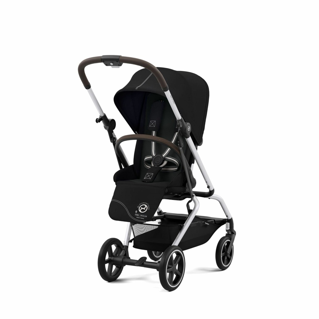 Cybex – Eezy S Twist+2 – Châssis Silver Siège Moon black