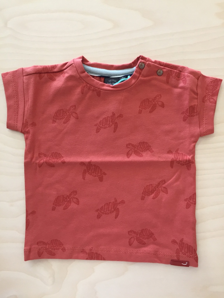 BABYFACE - T-shirt tortues - Terra red