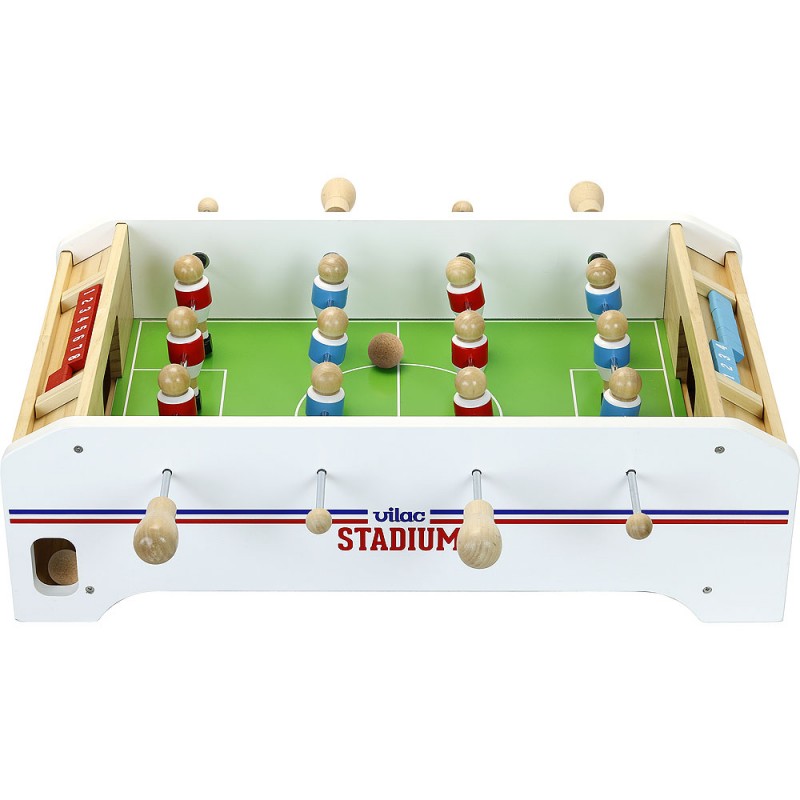 Vilac - Babyfoot - Stadium - En bois - 4+