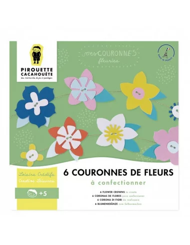 Pirouette Cacahouète - Mes couronnes fleuries