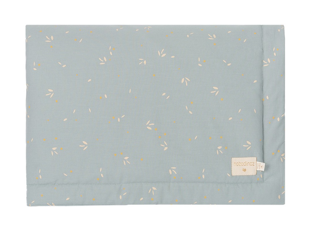 Nobodinoz - Couverture Laponia - Willow Soft Blue - 100x140 cm