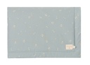 Nobodinoz - Couverture Laponia - Willow Soft Blue - 100x140 cm