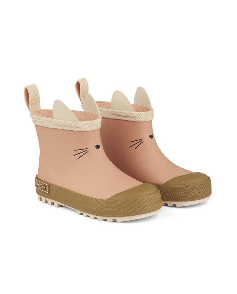 LIEWOOD - Bottes basses de pluie en caoutchouc - Taille 24 - Cat Tuscany / Rose Multi Mix