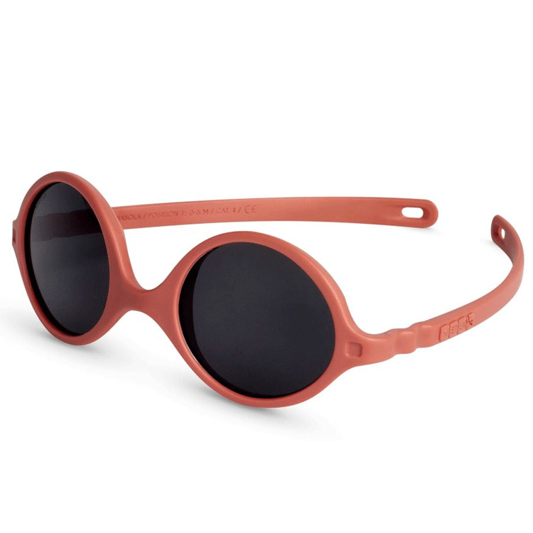 Ki ET LA - Lunettes Diabola - 0/1 An - Terracotta
