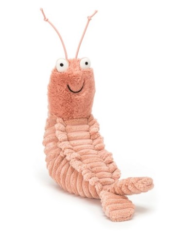 Jellycat - Peluche crevette rose