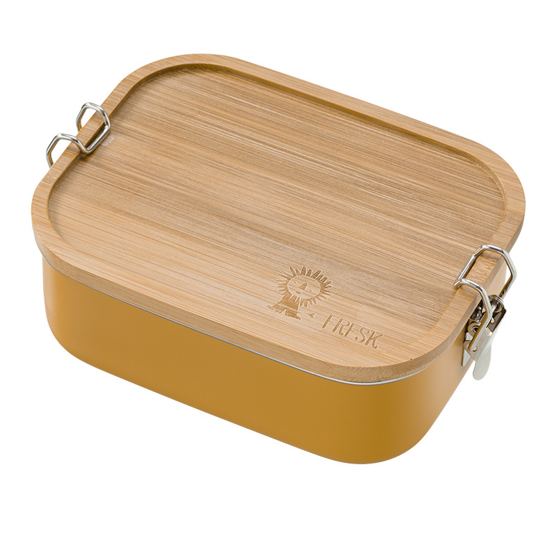 Fresk - lunchbox - amber gold - lion